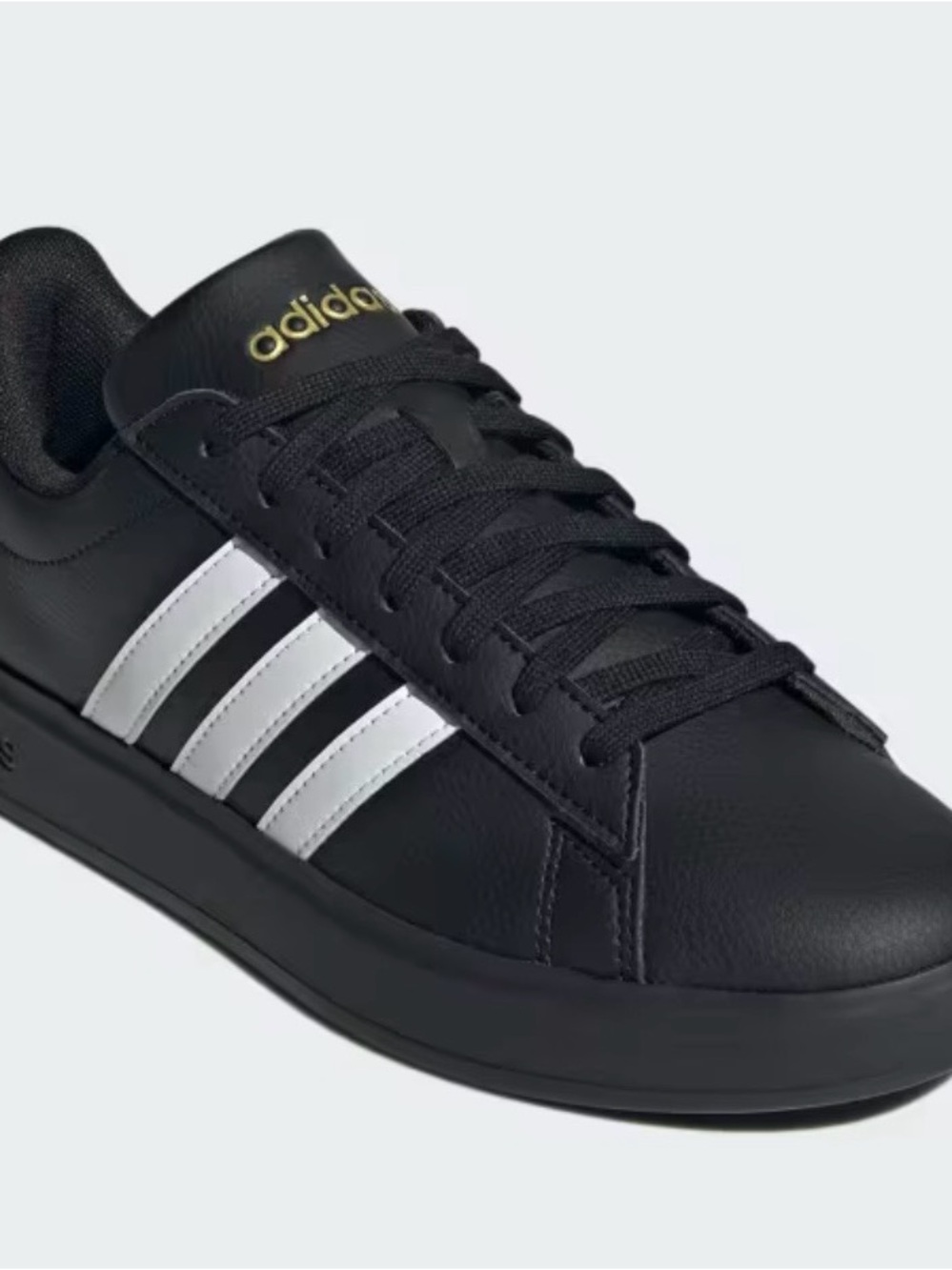 Adidas Black and White Cloudfoam Grand Court 2.0 Men’s Size 11 - Picture 8 of 9